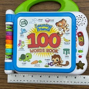 Leap Frog Learning Friends 100 Words Book With Batteries